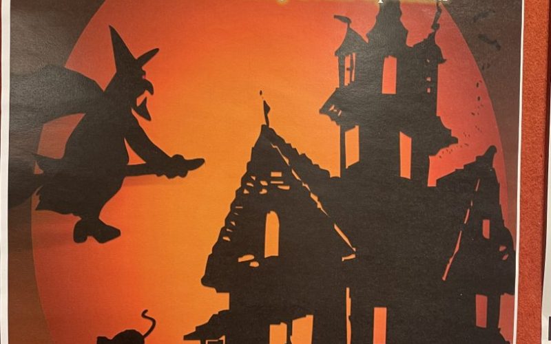 Don’t hide at home….come out for the Halloween Quiz