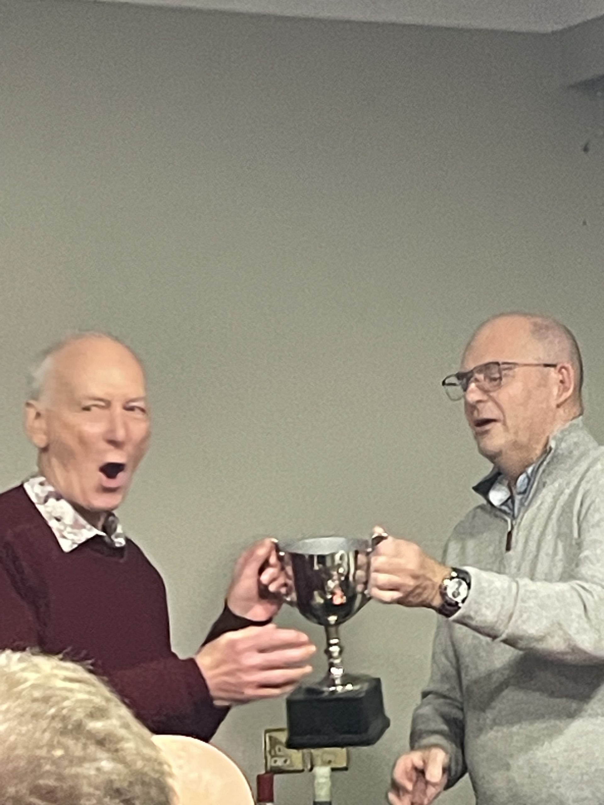 Seniors Christmas Trophy result