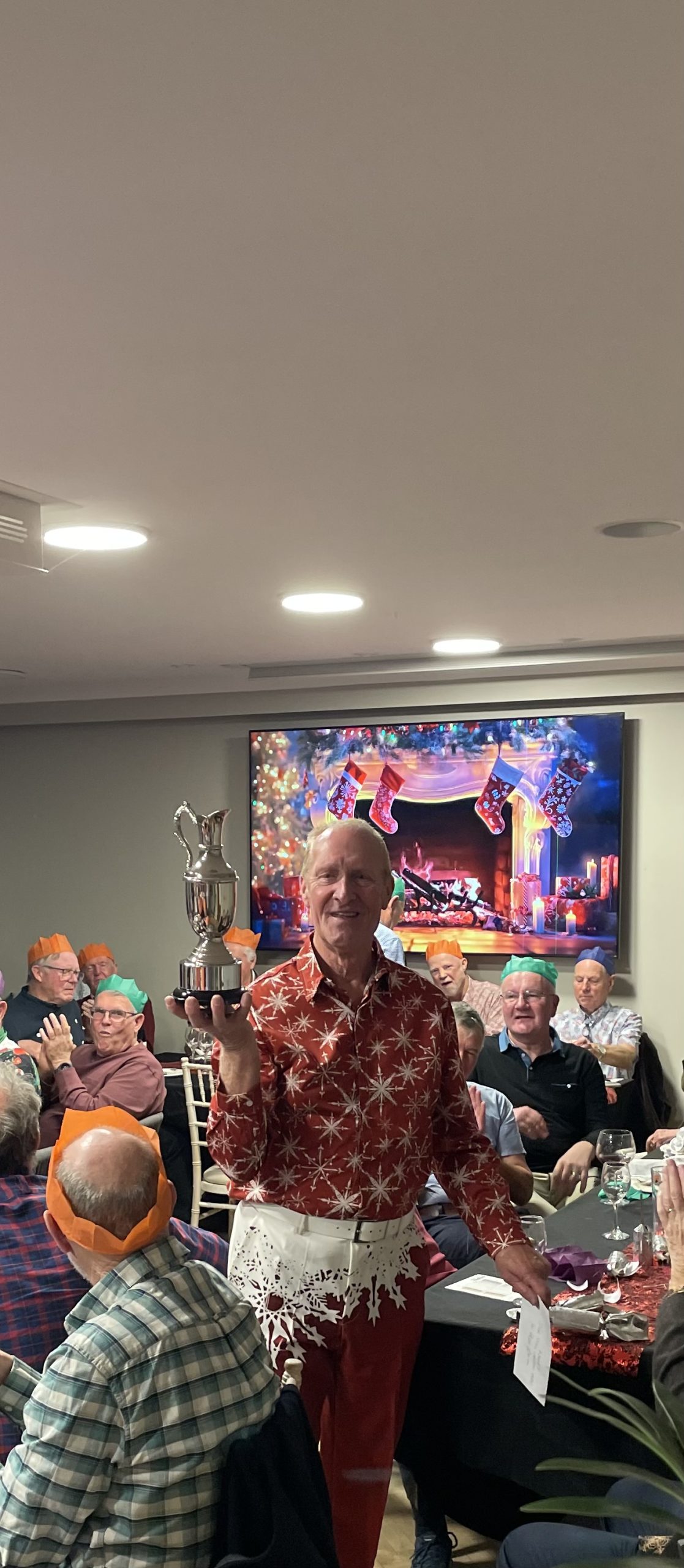Wednesday Whimps Joe Doyle Christmas Trophy